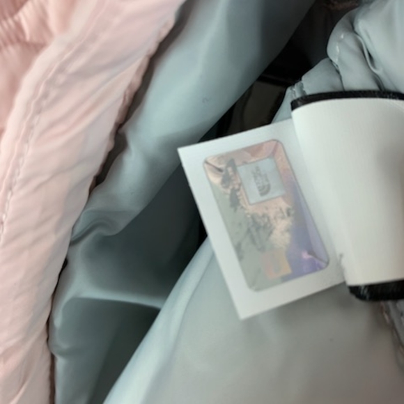 The North Face Girls Thermoball Winter Black Quilted Hooded Jacket XL (18) - Picture 4 of 6